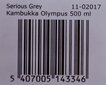 Termiskā krūze Kambukka Olympus 500 ml, Serious Grey, 11-02017 cena un informācija | Termosi, termokrūzes | 220.lv