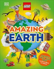 LEGO Amazing Earth: Fantastic Building Ideas and Facts About Our Planet cena un informācija | Grāmatas pusaudžiem un jauniešiem | 220.lv