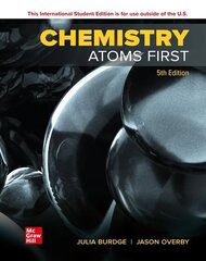Chemistry: Atoms First ISE 5th edition cena un informācija | Ekonomikas grāmatas | 220.lv