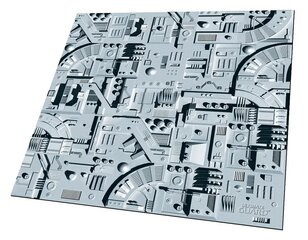 9 покрытых плиткой ковриков Ultimate Guard Battle-Tiles 1 'Темное пространство 30 x 30 см цена и информация | Настольные игры, головоломки | 220.lv