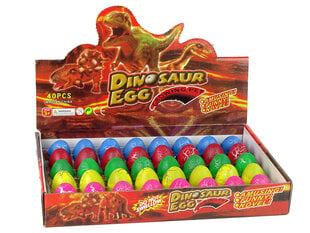 Поднятие яйца динозавра 4 см, цветное цена и информация | Развивающие игрушки | 220.lv