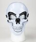 Gaismas Helovīna maska ​​ballītei LED balta cena un informācija | Karnevāla kostīmi, maskas un parūkas | 220.lv