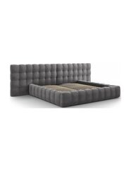Кровать Micadoni Home Mamaia, 200х200 см, серый цвет цена и информация | Кровати | 220.lv