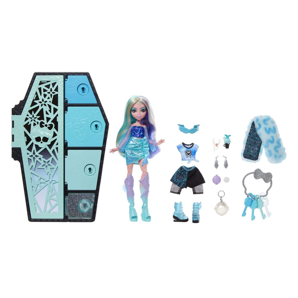 Кукла Laguna Monster High Skulltimates, набор сюрпризов цена | 220.lv