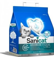 Sepiolīta pakaiši Sanicat, 10 l cena un informācija | Kaķu smiltis, pakaiši | 220.lv