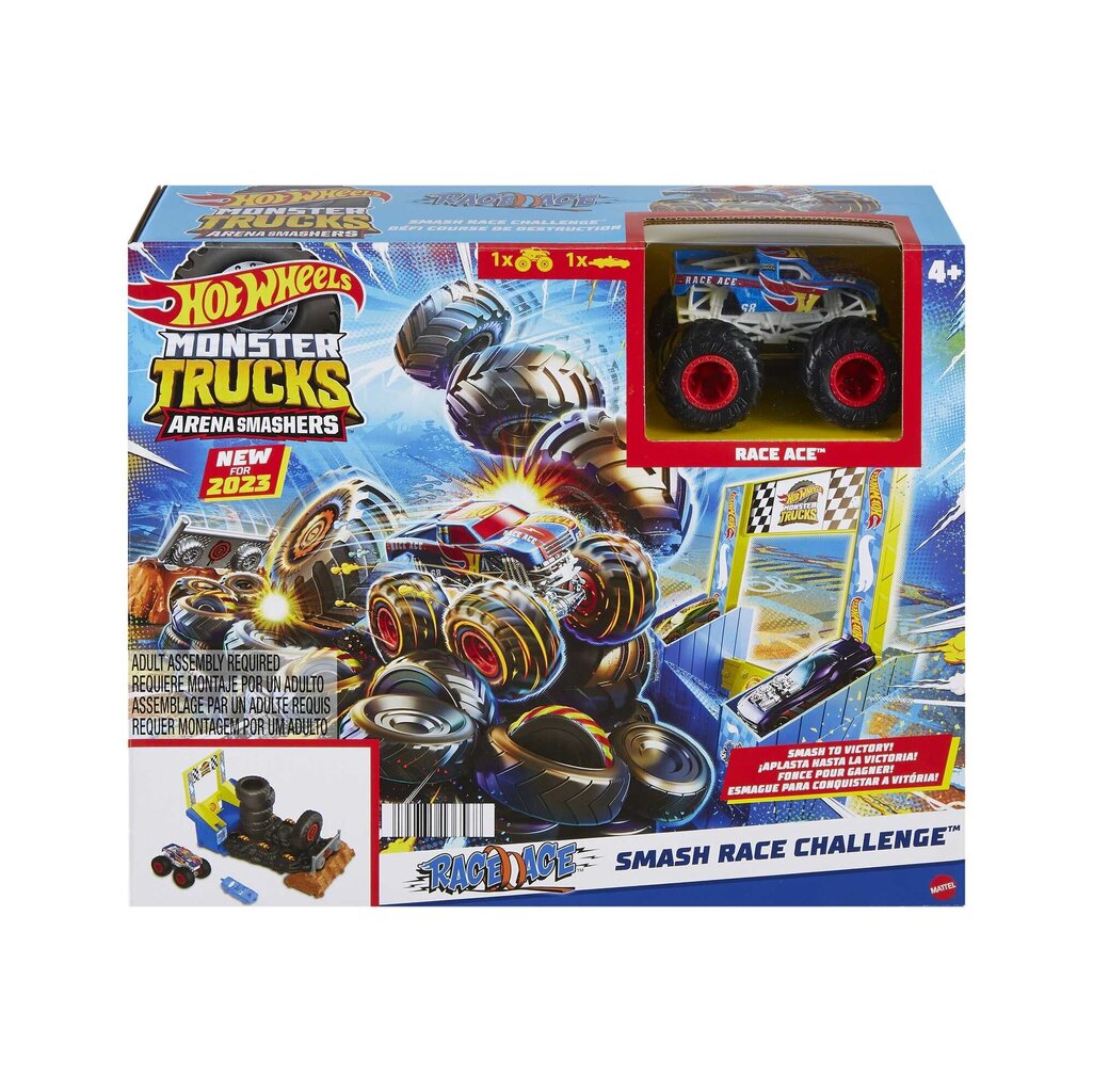 Spēļu komplekts Hot Wheels Monster truck cena un informācija | Rotaļlietas zēniem | 220.lv