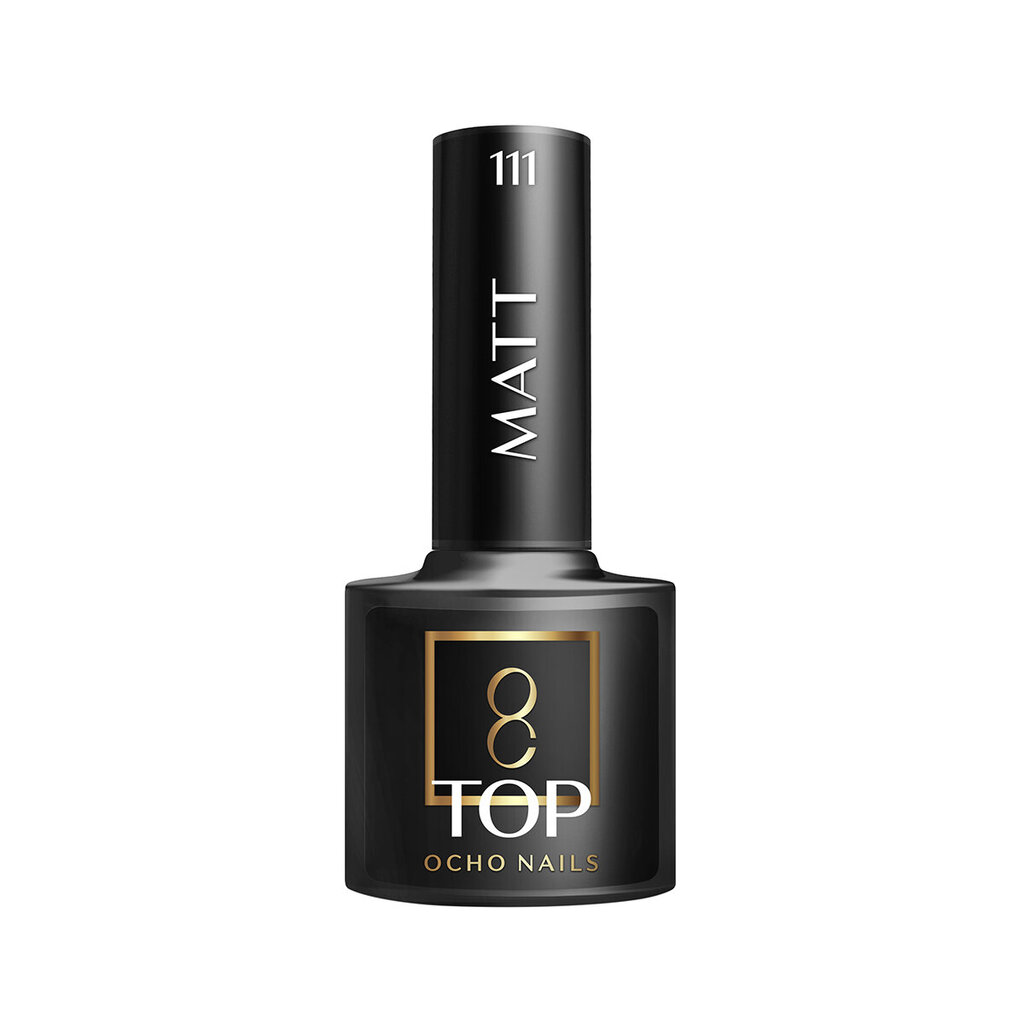 OCHO NAILS Matt no wipe hibrīda tops 111 -5 g cena un informācija | Nagu lakas, stiprinātāji | 220.lv