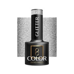 Гель для ногтей Ocho Nails Hybrid Glitter G03 -5 г цена и информация | Лаки для ногтей, укрепители | 220.lv