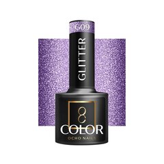 Гель для ногтей Ocho Nails Hybrid Glitter G09 -5 г цена и информация | Лаки для ногтей, укрепители | 220.lv