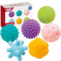 Набор сенсорных шариков Woopie, 6 шт. цена и информация | Игрушки для малышей | 220.lv
