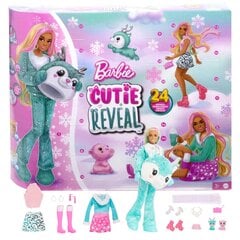 Adventes kalendārs Barbie Cutie Reveal cena un informācija | Rotaļlietas meitenēm | 220.lv