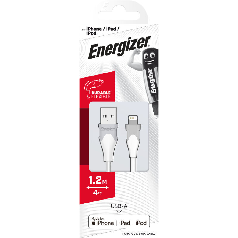 Energizer Classic C610LGWH цена и информация | Savienotājkabeļi | 220.lv