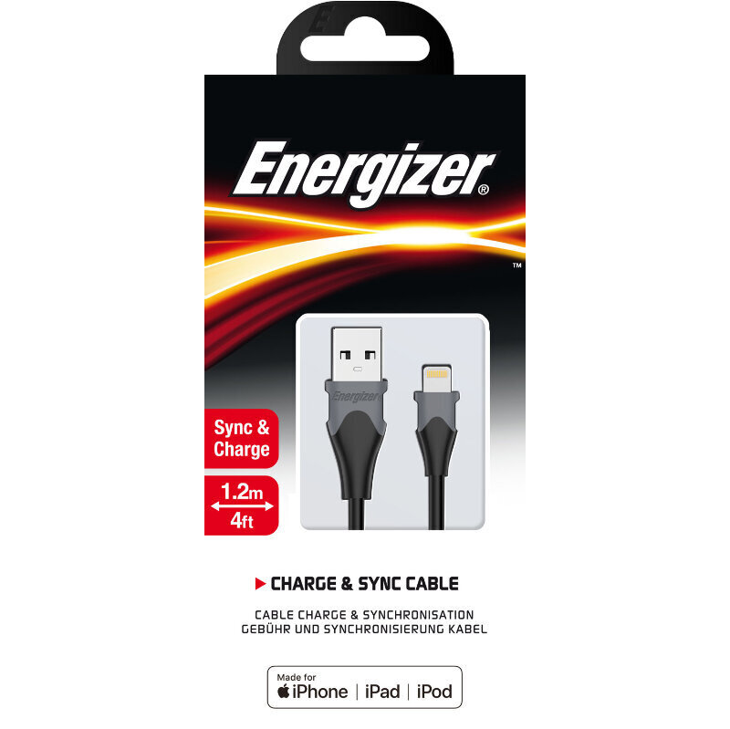 Energizer Classic C61LIGBK4 cena un informācija | Savienotājkabeļi | 220.lv