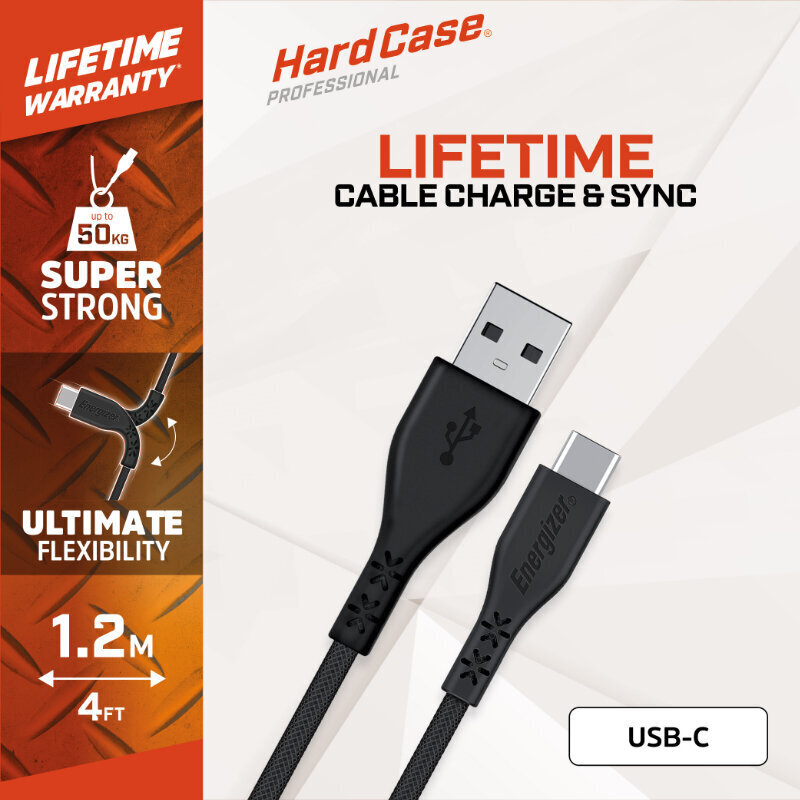 Energizer HardCase C410CGBK цена и информация | Savienotājkabeļi | 220.lv