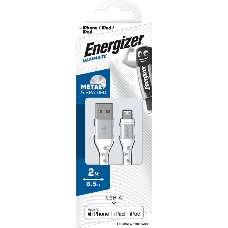 Energizer Ultimate C520LKWH cena un informācija | Savienotājkabeļi | 220.lv