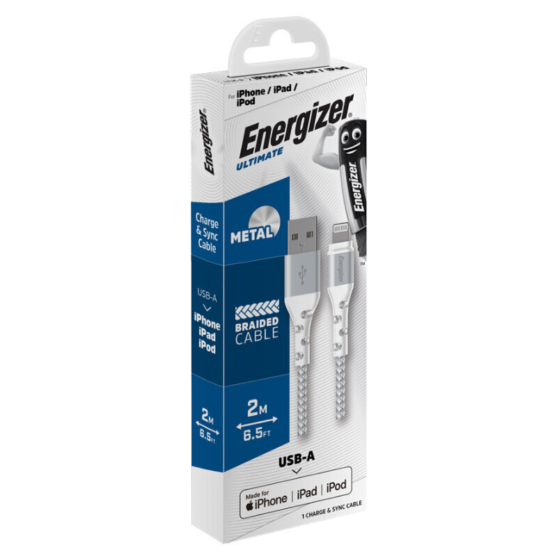 Energizer Ultimate C520LKWH cena un informācija | Savienotājkabeļi | 220.lv