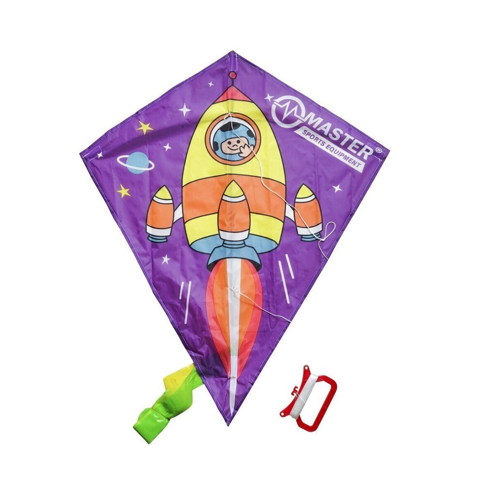 Gaisa pūķis Master Kosmosa kuģis-raķete, 60 cm цена и информация | Gaisa pūķi | 220.lv
