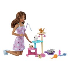Lelle Barbie Kitty Condo Playset HHB70 cena un informācija | Rotaļlietas meitenēm | 220.lv