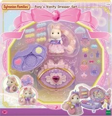 Rotaļlietu komplekts Sylvanian Families Pony's Vanity Dresser Set цена и информация | Игрушки для девочек | 220.lv