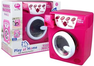 Veļas mašīna bērniem Lean Toys, rozā cena un informācija | Rotaļlietas meitenēm | 220.lv
