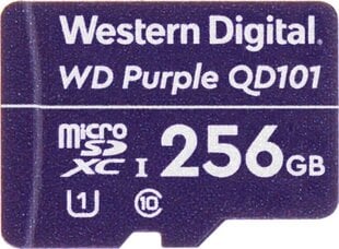 Western Digital SD-MICRO-10/256-WD цена и информация | Карты памяти для фотоаппаратов | 220.lv