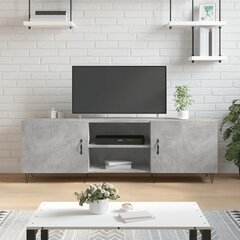 vidaXL TV skapītis, betona pelēks, 150x30x50 cm, inženierijas koks цена и информация | Тумбы под телевизор | 220.lv