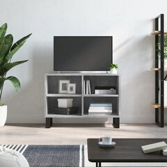 vidaXL TV skapītis, betona pelēks, 69,5x30x50 cm, inženierijas koks cena un informācija | TV galdiņi | 220.lv