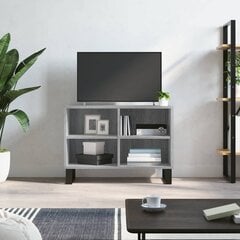vidaXL TV skapītis, pelēka ozolkoka, 69,5x30x50 cm, inženierijas koks cena un informācija | TV galdiņi | 220.lv