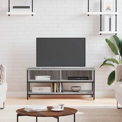 vidaXL TV plaukts, 100x35x45 cm, inženierijas koks, pelēka ozolkoka цена и информация | Тумбы под телевизор | 220.lv