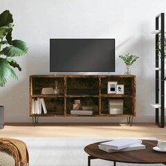 vidaXL TV skapītis, ozolkoka krāsa, 103,5x30x50 cm, inženierijas koks цена и информация | Тумбы под телевизор | 220.lv