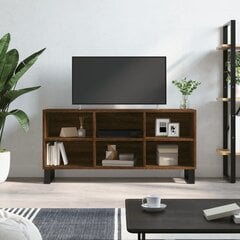 vidaXL TV skapītis, ozolkoka krāsa, 103,5x30x50 cm, inženierijas koks цена и информация | Тумбы под телевизор | 220.lv