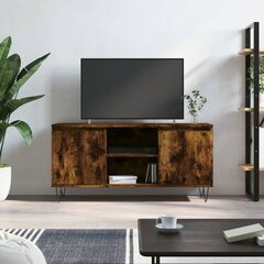 vidaXL TV skapītis, ozolkoka krāsa, 104x35x50 cm, inženierijas koks cena un informācija | TV galdiņi | 220.lv