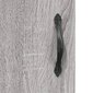 Kumode, pelēka ozolkoka krāsa, 100x36x60 cm, inženierijas koks цена и информация | Skapīši viesistabai | 220.lv