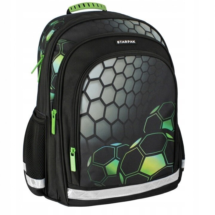 Skolas mugursoma Starpak Football 506122, 23 l cena un informācija | Skolas somas | 220.lv