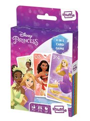 Kāršu spēle Shuffle Fun 4in1 Disney Princess цена и информация | Настольная игра | 220.lv