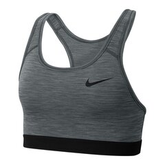 Sporta krūšturis sievietēm Nike Swoosh Bra W BV3900-084, pelēks cena un informācija | Krūšturi | 220.lv