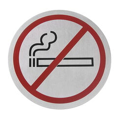 Informatīva zīme "Nesmēķēt" cena un informācija | Informatīvās zīmes | 220.lv