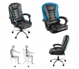 Datorkrēsls Lazy-Chair L05, melns cena un informācija | Biroja krēsli | 220.lv