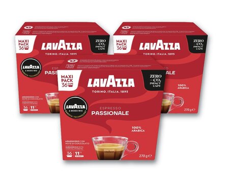 Kafijas kapsulas Lavazza A Modo Mio Passionale, 810g, 108 gab. cena un informācija | Kafija, kakao | 220.lv