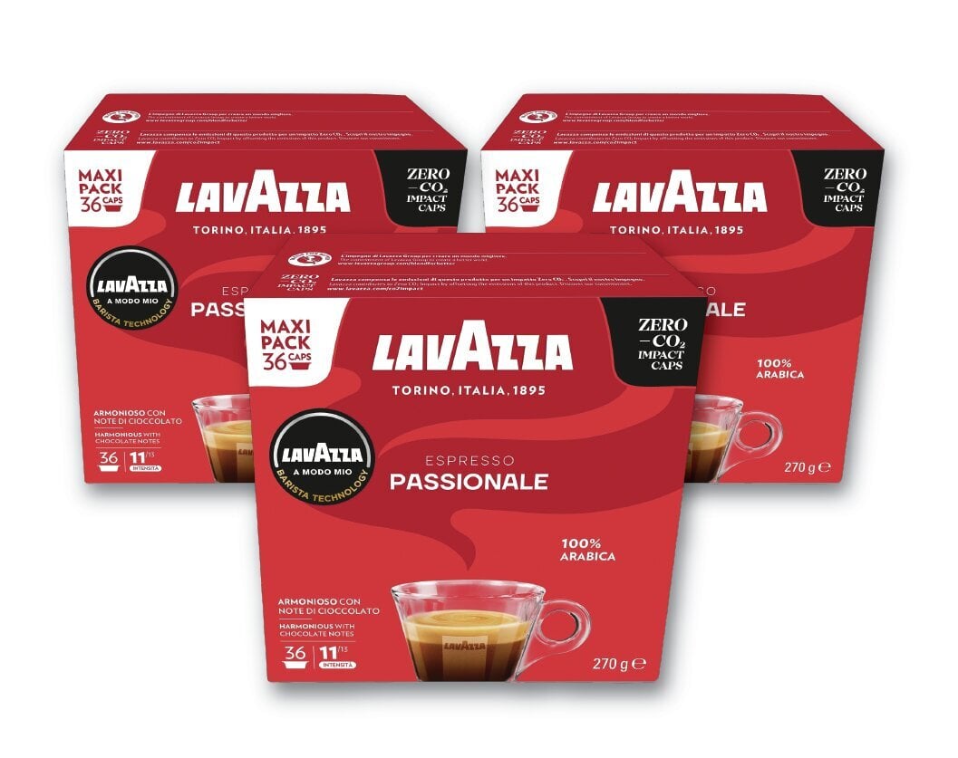 Kafijas kapsulas Lavazza A Modo Mio Passionale, 810g, 108 gab. цена и информация | Kafija, kakao | 220.lv