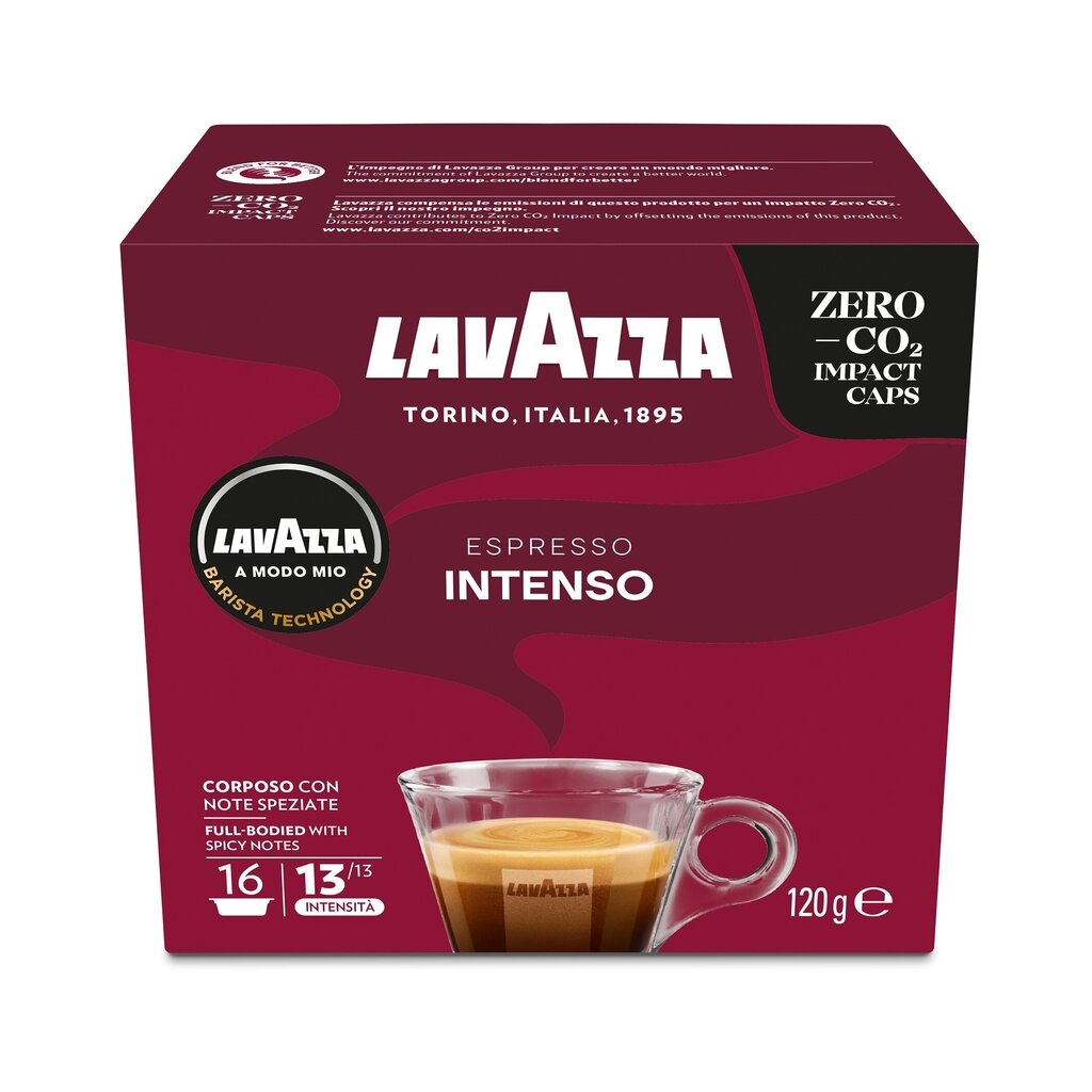 Kafijas kapsulas Lavazza A Modo Mio Intenso, 600g, 80 gab. цена и информация | Kafija, kakao | 220.lv