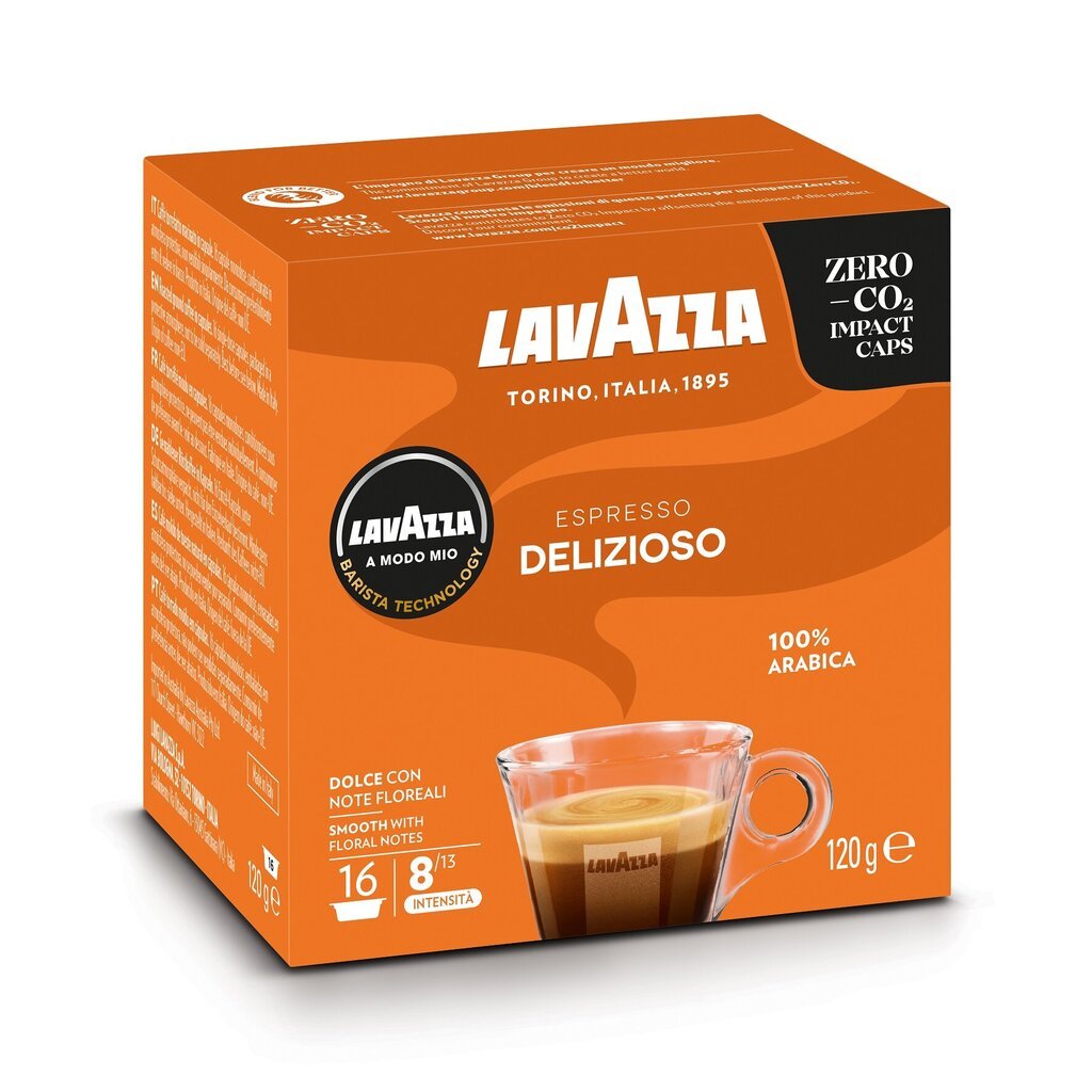 Kafijas kapsulas Lavazza A Modo Mio Delizioso, 600g, 80 gab. цена и информация | Kafija, kakao | 220.lv