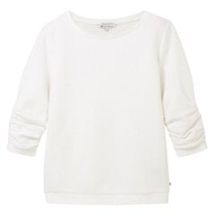 Tom Tailor džemperis sievietēm 1039979*10332, balts cena un informācija | Sieviešu džemperi | 220.lv