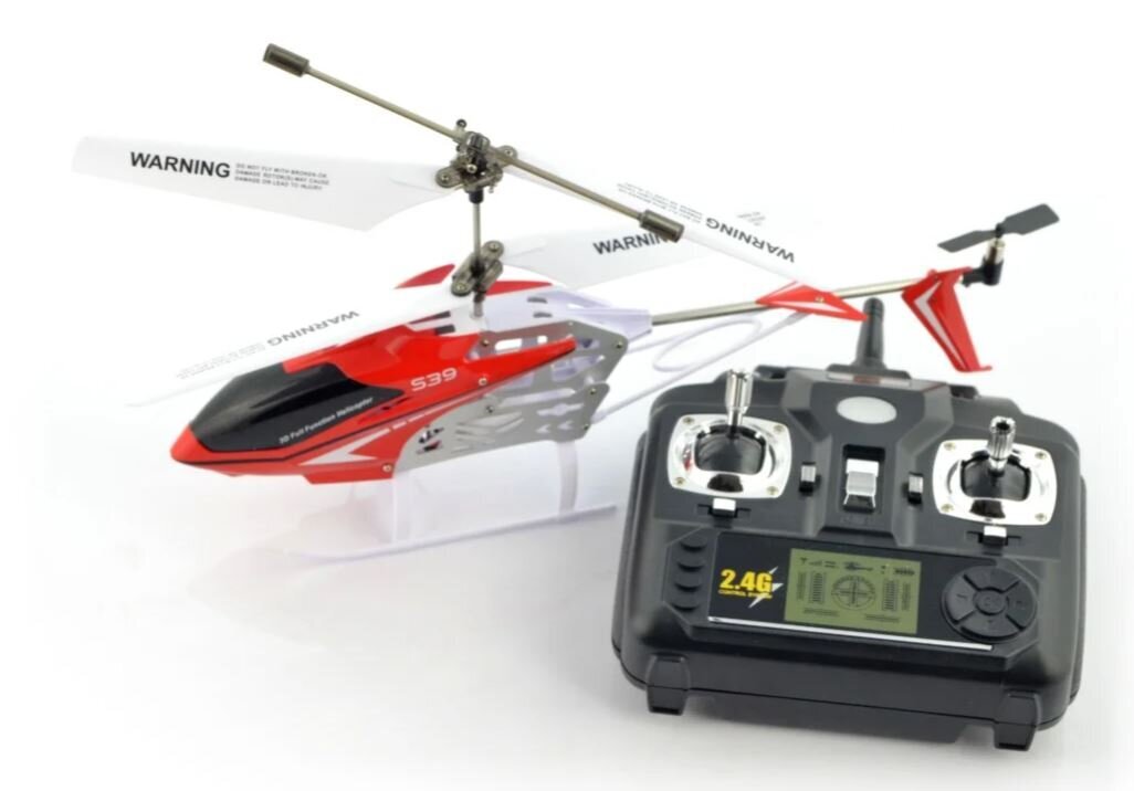 Helikopters, S39-1, SYMA, sarkans cena un informācija | Rotaļlietas zēniem | 220.lv