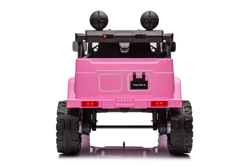 Auto akumulators, Toyota FJ, rozā cena un informācija | Bērnu elektroauto | 220.lv