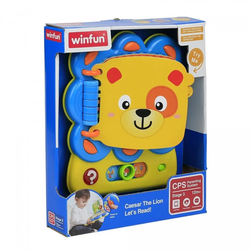Interaktīva rotaļlieta - lauvas puzle cena un informācija | Rotaļlietas zīdaiņiem | 220.lv