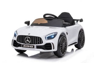 elektromobilis, Mercedes GT R, vienvietīgs, balts cena un informācija | Bērnu elektroauto | 220.lv