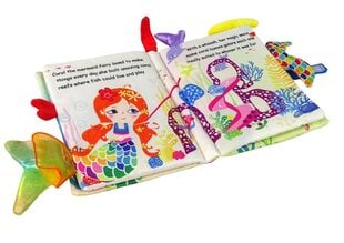 Mīksta krāsojamā grāmata, nāras cena un informācija | Rotaļlietas zīdaiņiem | 220.lv