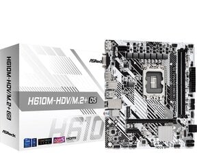 ASRock H610M-HDV/M.2+ D5 cena un informācija | Mātesplates | 220.lv