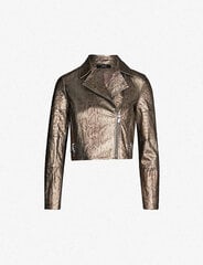 J Brand Женщины Aiah JB001810 кожаная куртка Золотой S, цена и информация | Женские куртки | 220.lv